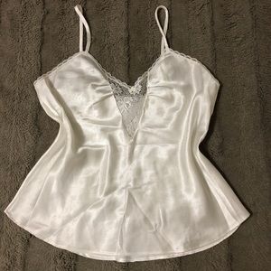 Vintage Montelle white lace Camisole top